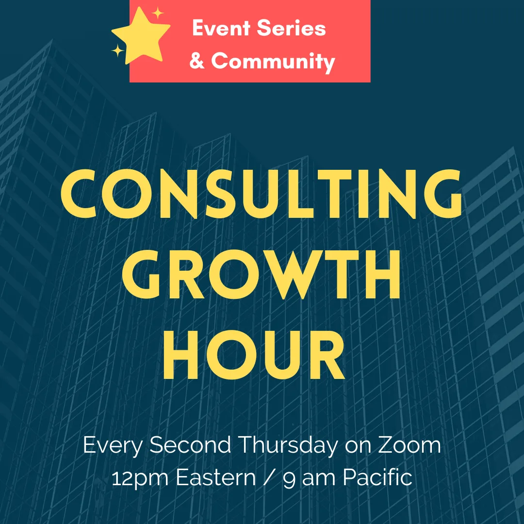 Join Consulting Growth Hour and Thrive